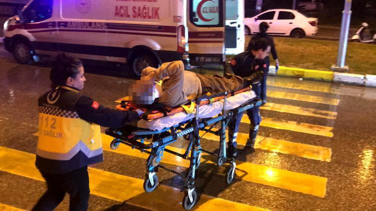Edirne\'de Motosiklet Kazası: Hurdacı Yaralandı