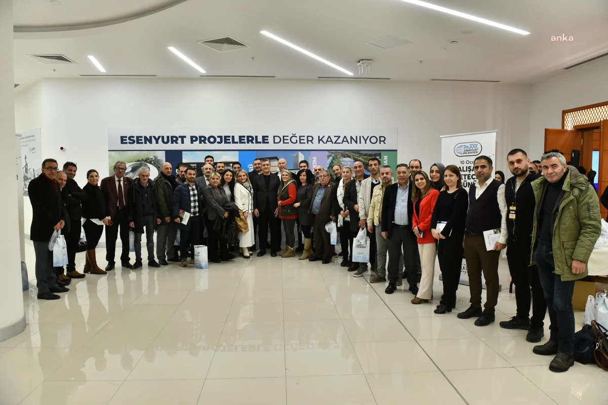 Esenyurt Belediye Başkanı Kemal Deniz Bozkurt, Çalışan Gazetecilerle Buluştu