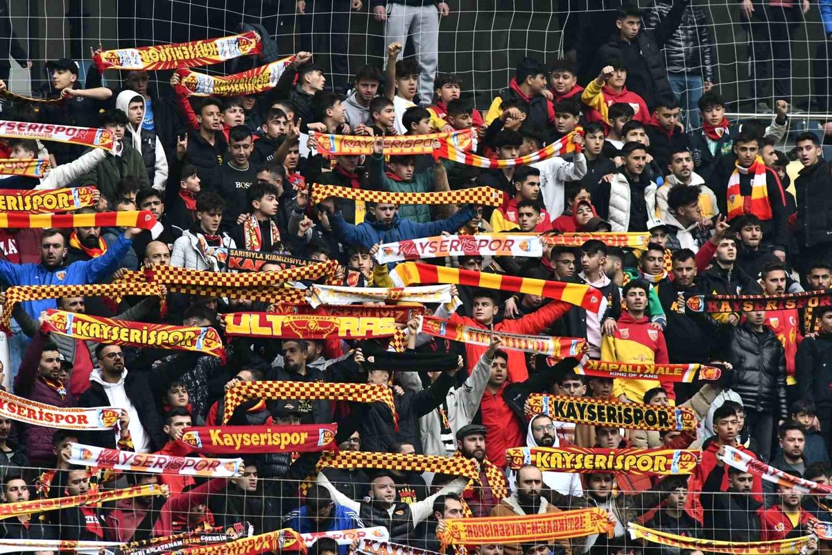 Kayserispor İç Sahada 78 Bin 685 Taraftara Oynadı