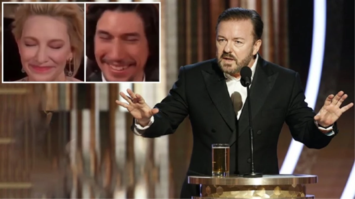 Ricky Gervais\'in Altın Küre konuşması yeniden gündem oldu: Hepiniz Epstein\'in arkadaşısınız