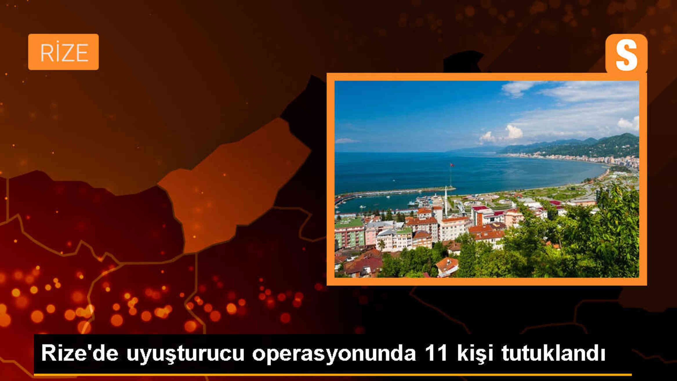 Rize\'de uyuşturucu operasyonunda 11 kişi tutuklandı