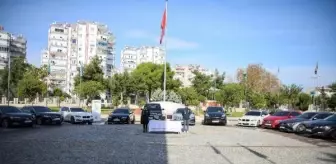 Antalya'da Ele Geçirilen Araçlar Sergilendi