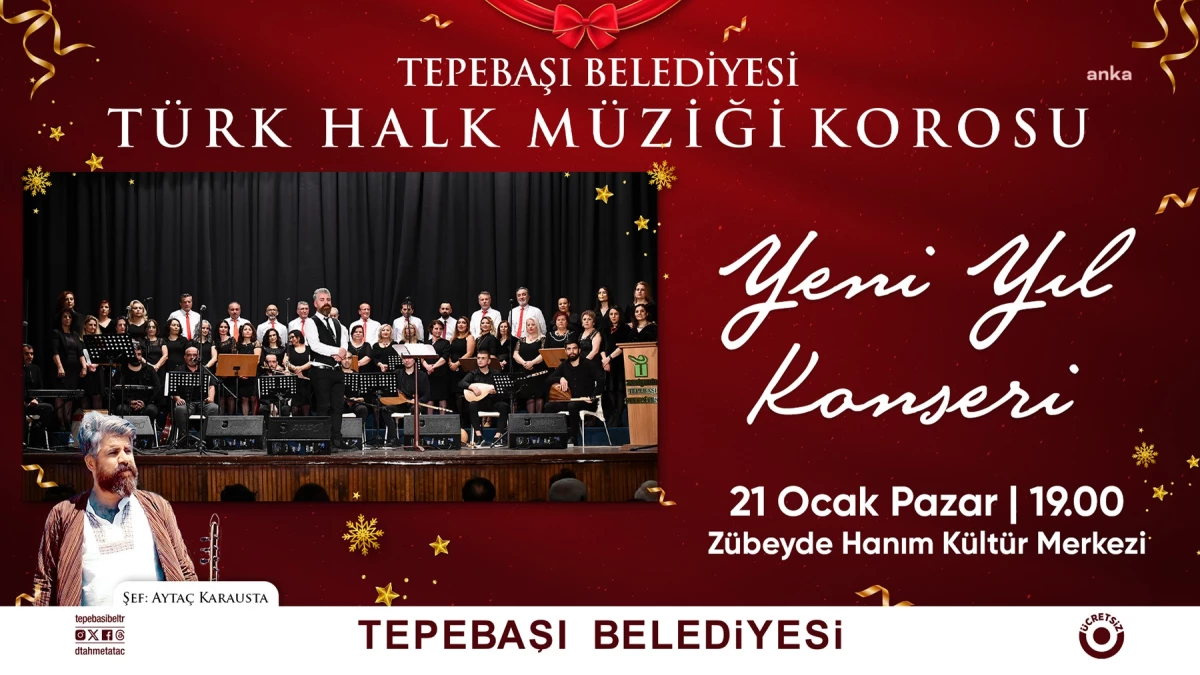 Tepebaşı Belediyesi Türk Halk Müziği Korosu Yeni Yıl Konseri
