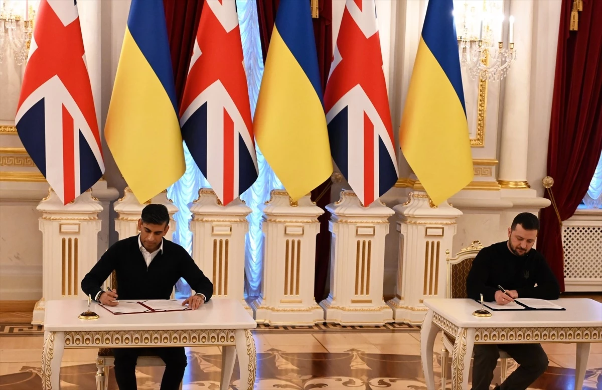 Ukrayna ve İngiltere Güvenlik İşbirliği Anlaşması İmzaladı