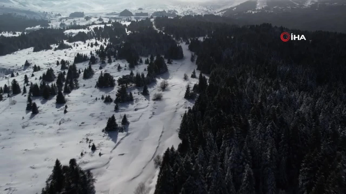 Uludağ\'da kayak sezonu resmen açıldı, vatandaşlar doyasıya eğlendi