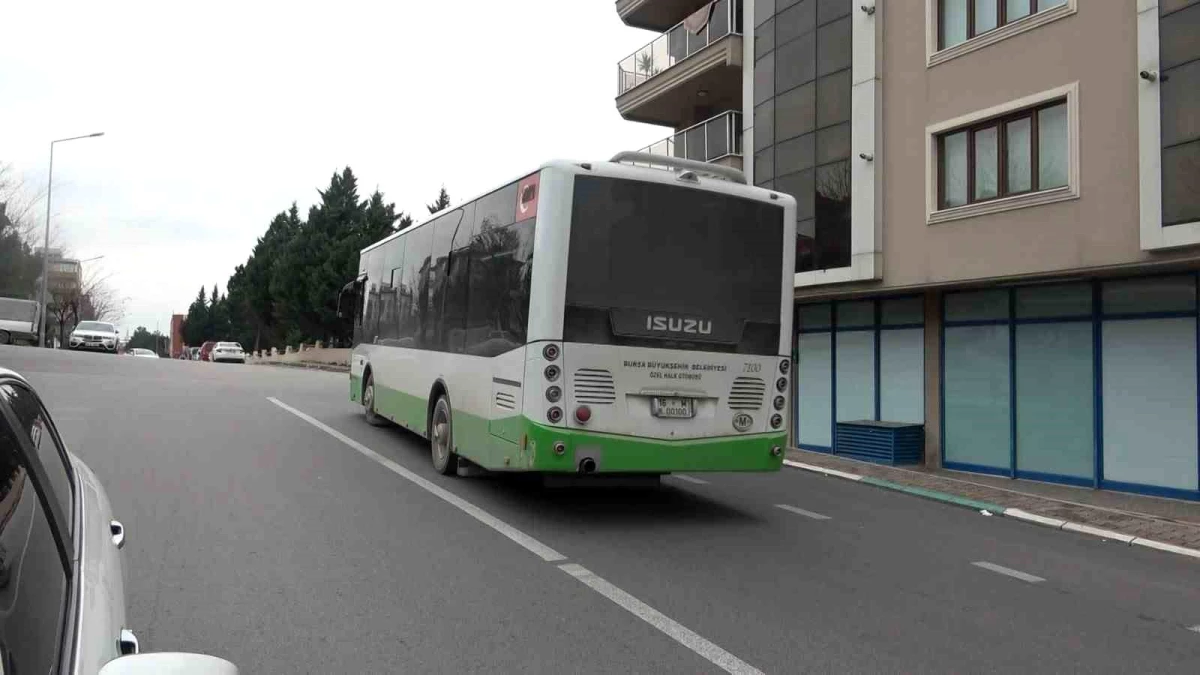 Bursa\'da Özel Halk Otobüs Şoförü Saldırıya Uğradı