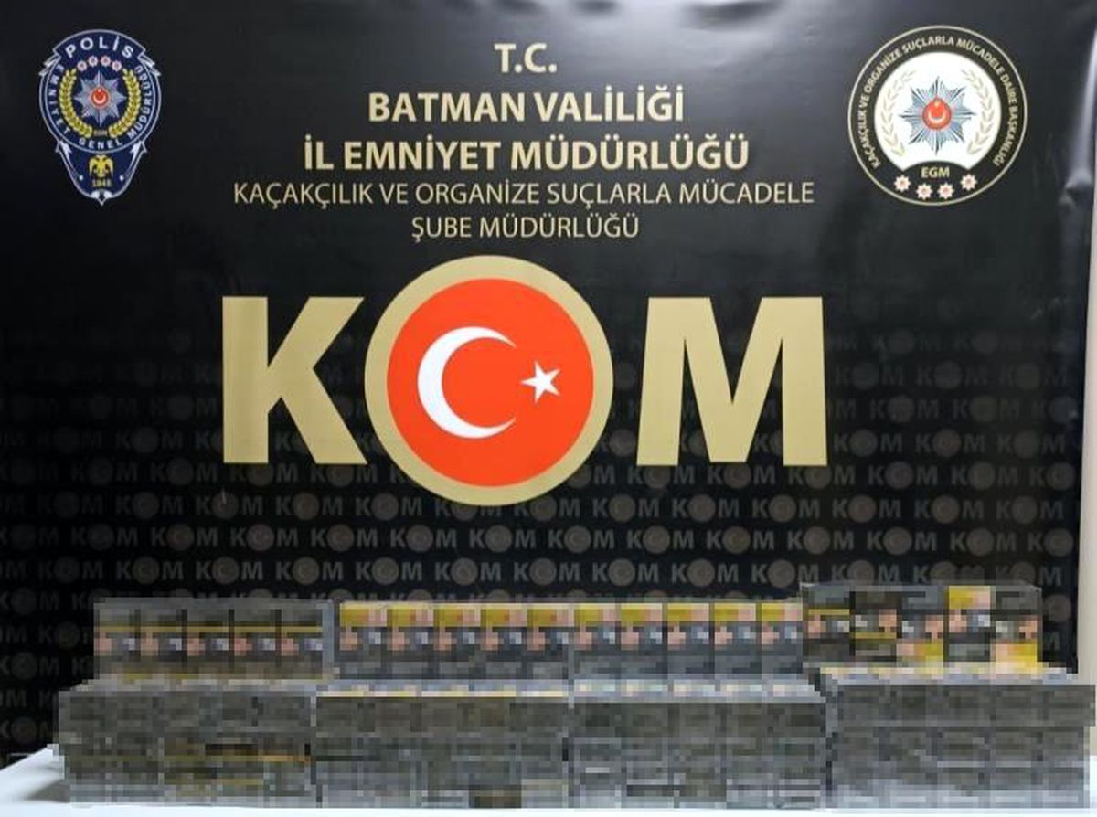 Batman\'da Kaçakçılık Operasyonunda 18 Kişi Gözaltına Alındı