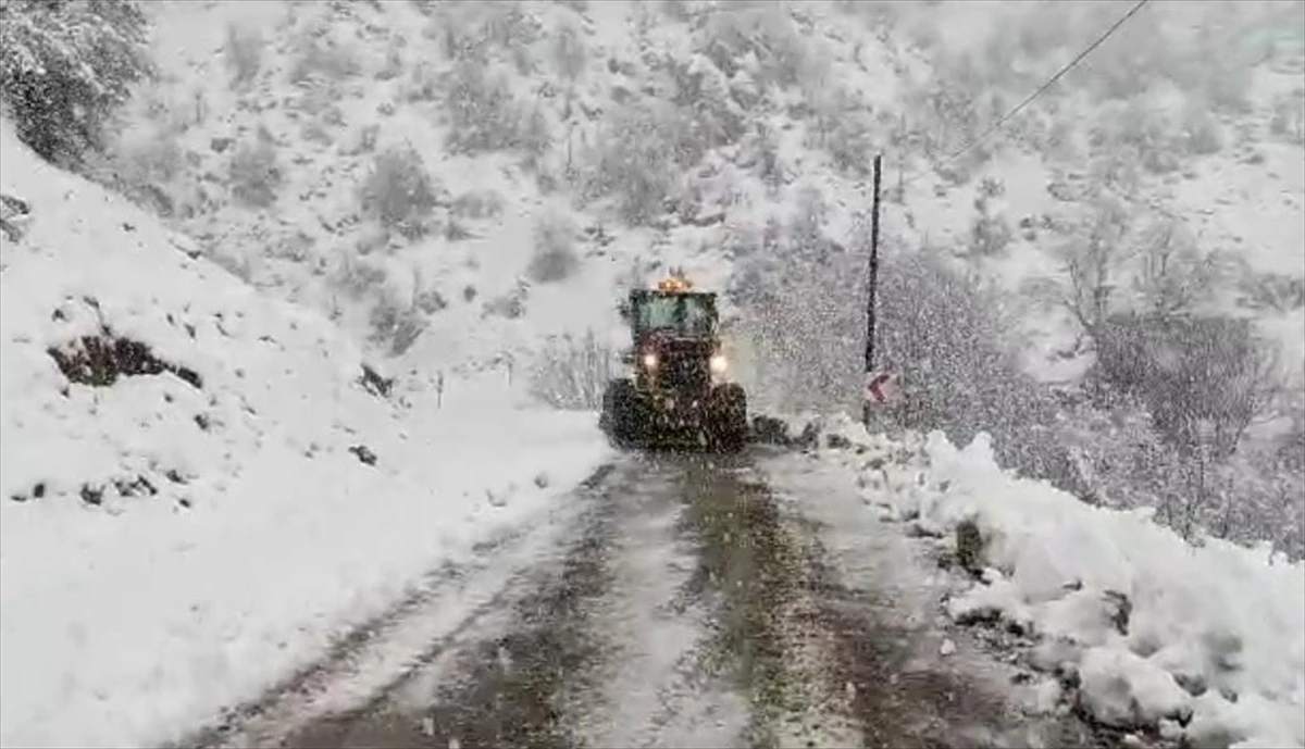 Bingöl, Şırnak ve Siirt\'te kar nedeniyle 158 yerleşim yerine ulaşım sağlanamıyor