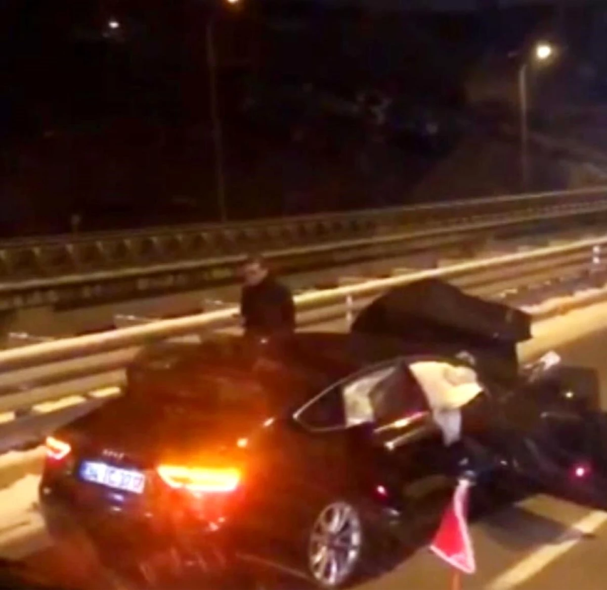 CHP Milletvekili Barış Karadeniz Sinop-Samsun karayolunda trafik kazası geçirdi