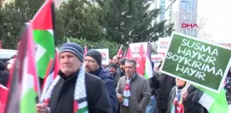 Engelli Vatandaşlar İsrail ve PKK'ya Karşı Protesto Düzenledi