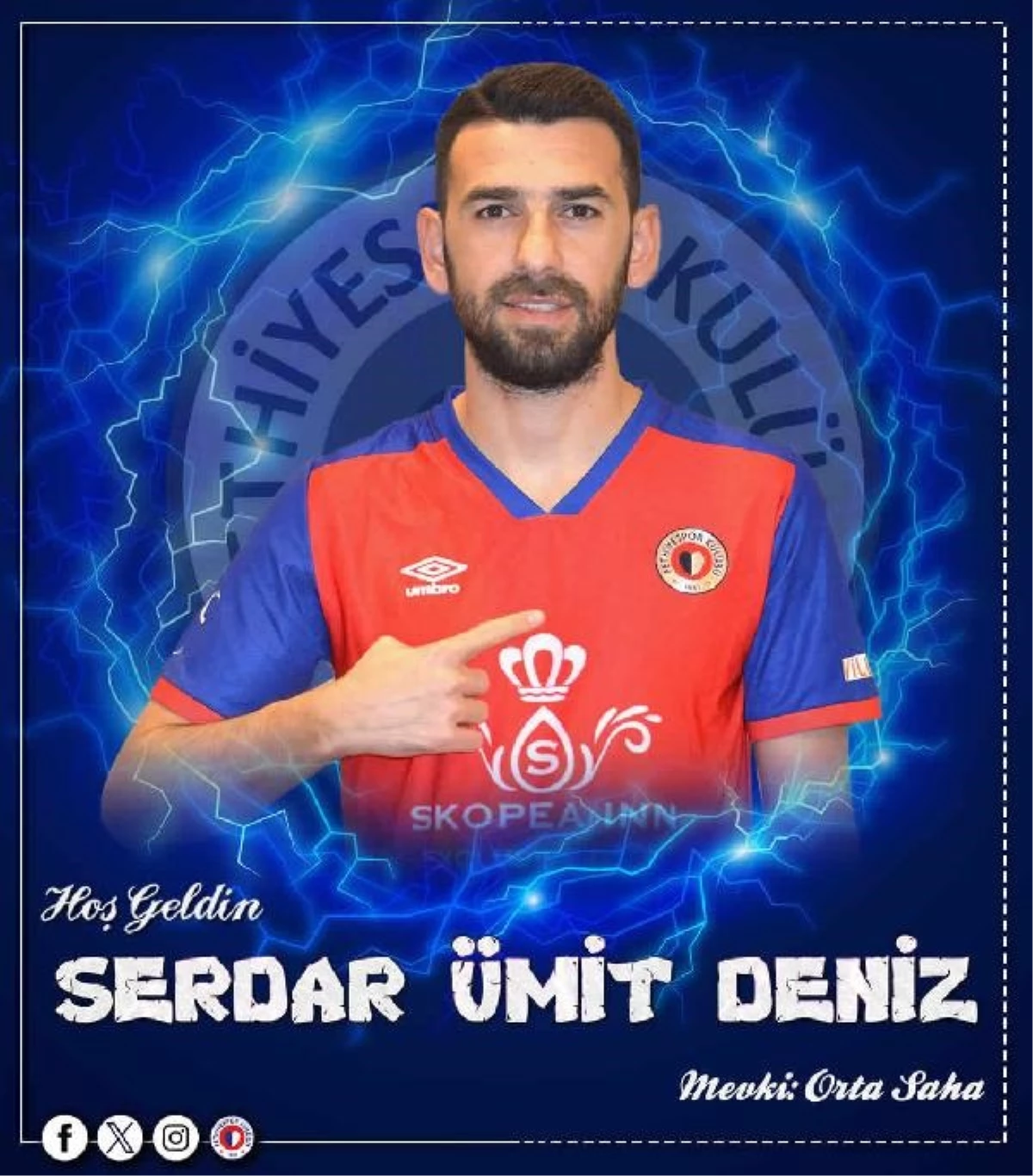 Fethiyespor, Serdar Ümit Deniz\'i transfer etti