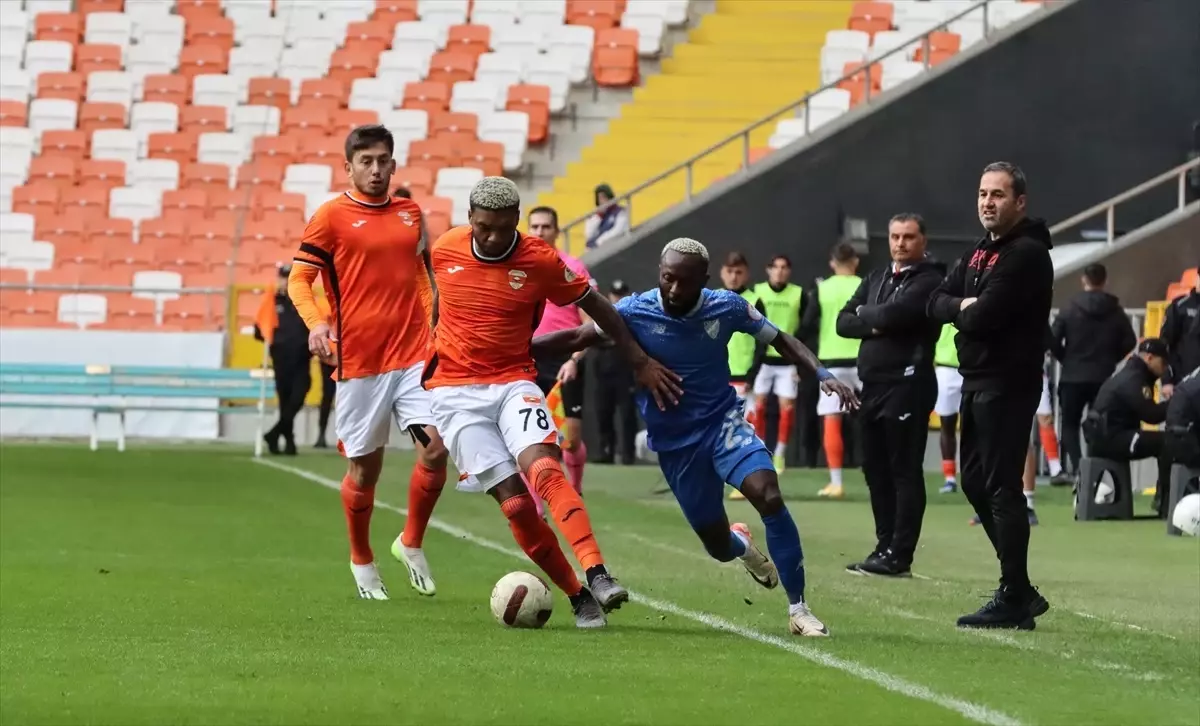 Adanaspor ve Boluspor Berabere Kaldı