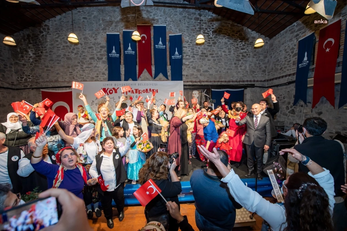 İzmir Büyükşehir Belediyesi Köy Tiyatroları 2 Yılda 16 Bin Seyirciye Ulaştı