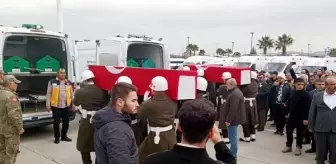 PENÇE-Kilit Harekatında şehit olan sözleşmeli erlerin cenazeleri memleketlerine getirildi