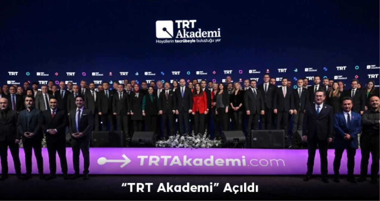 "TRT Akademi" Açıldı