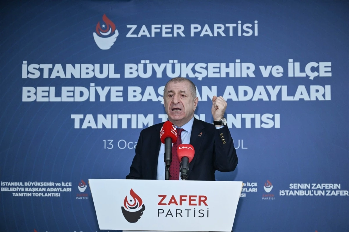 Zafer Partisi İstanbul ve 17 ilçedeki belediye başkan adaylarını tanıttı