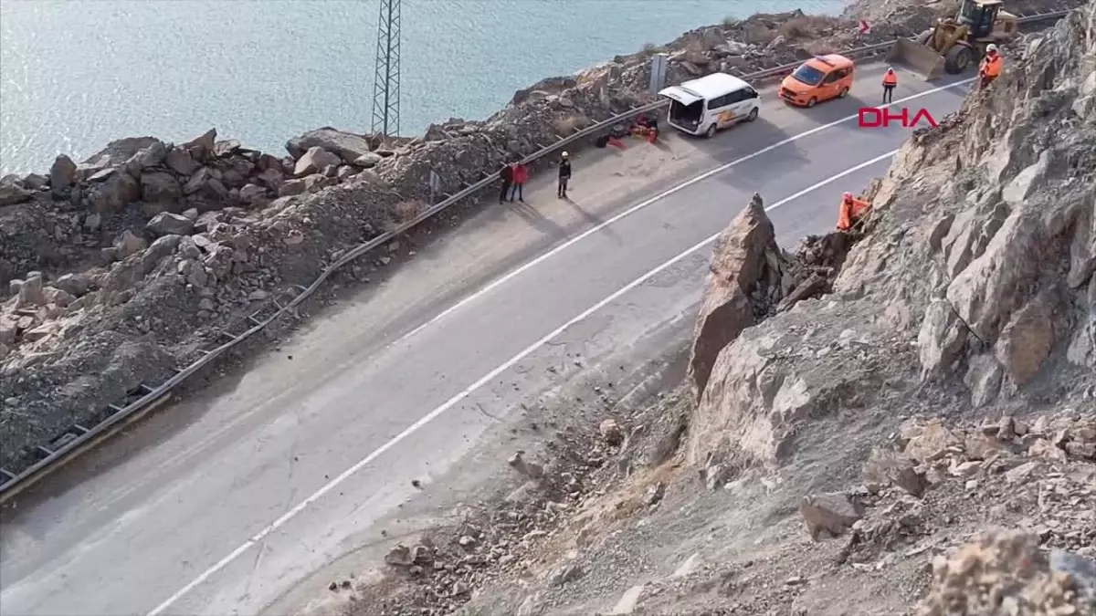 Artvin\'de heyelan kaynaklı kaya düşme vakaları 3 kat arttı