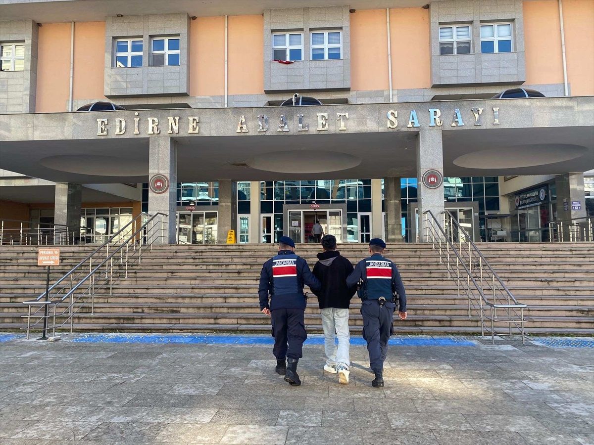 Edirne\'de 4 yıl 2 ay kesinleşmiş hapis cezası bulunan hükümlü yakalandı