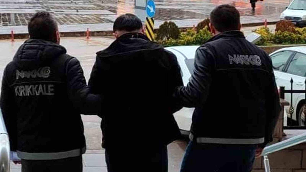 Kırıkkale\'de uyuşturucu ticareti yapan zanlı tutuklandı