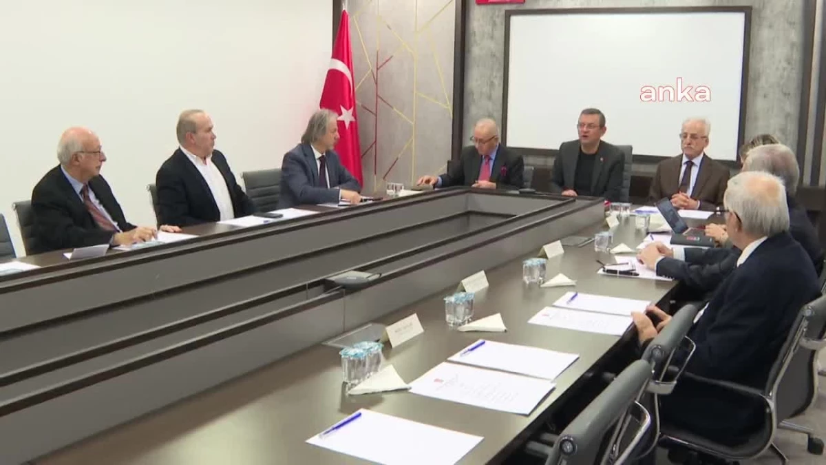 CHP Dış Politika Danışma Kurulu, Pençe-Kilit operasyonu sonrası toplandı
