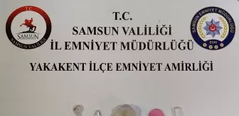 Samsun'da durdurulan araçta uyuşturucu ele geçirildi, 2 şüpheli gözaltına alındı