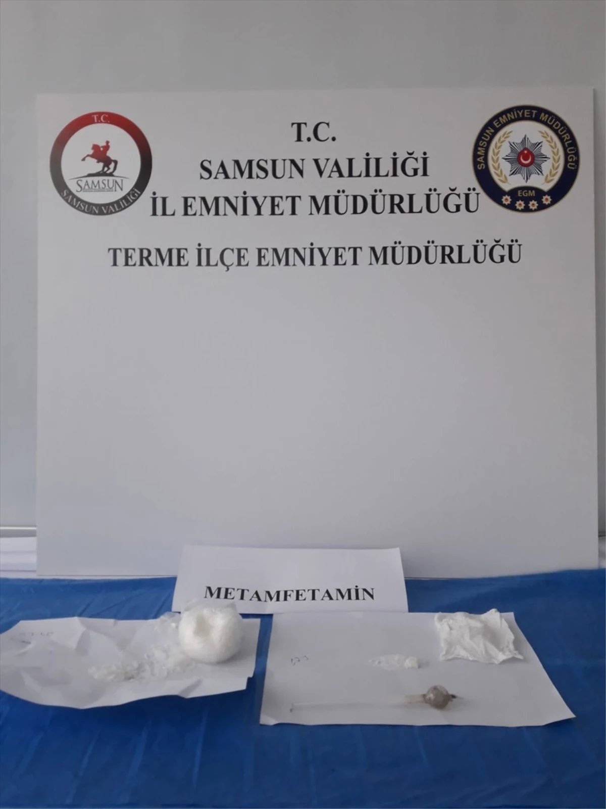 Samsun\'da Uyuşturucuyla Yakalanan Kişi Gözaltına Alındı