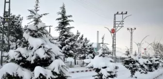 ERCİŞ'TE KAR KALINLIĞI 40 SANTİMETREYE ULAŞTI