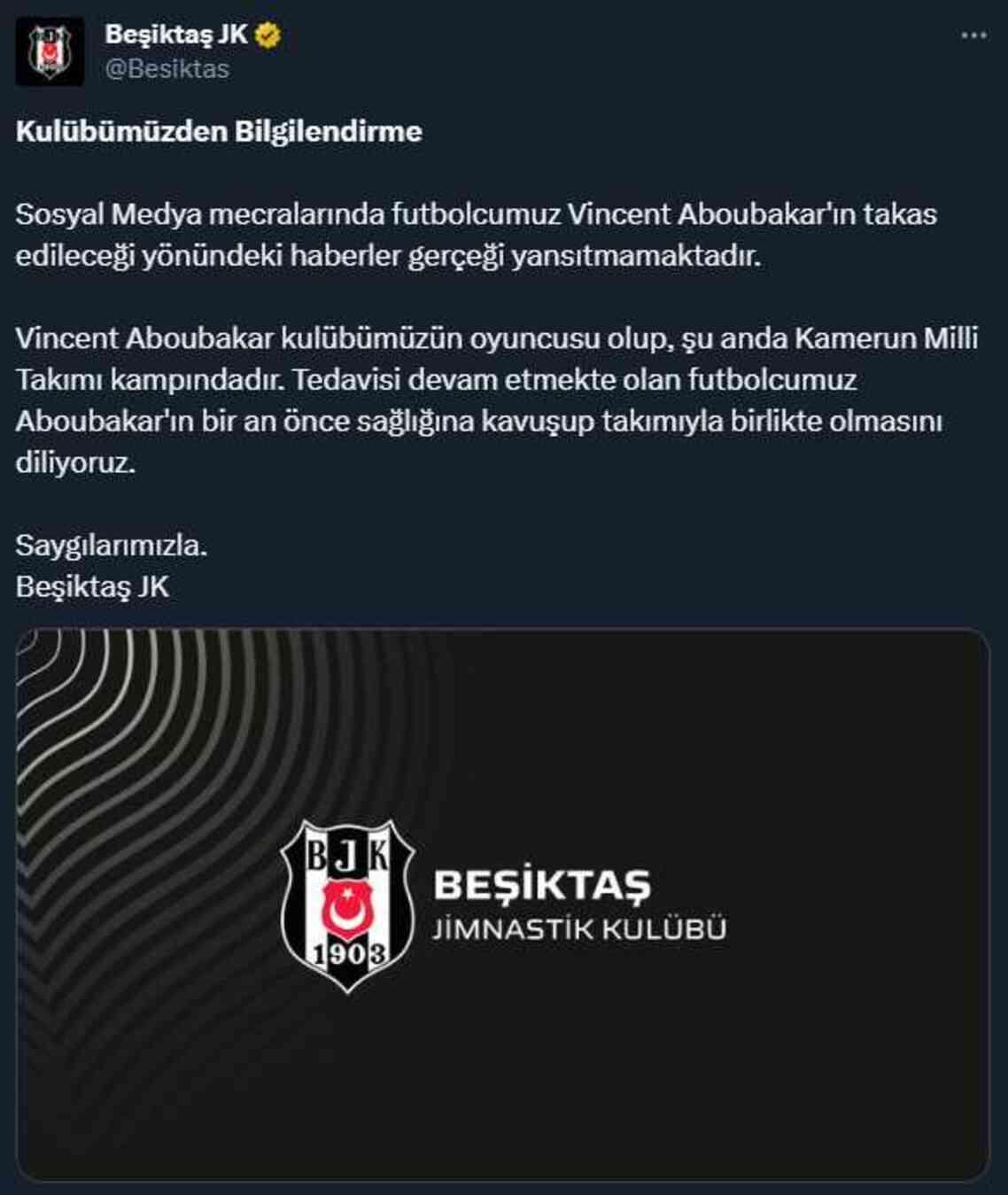 Aboubakar-Crespo takası olacak mı? Beşiktaş'tan resmi açıklama var