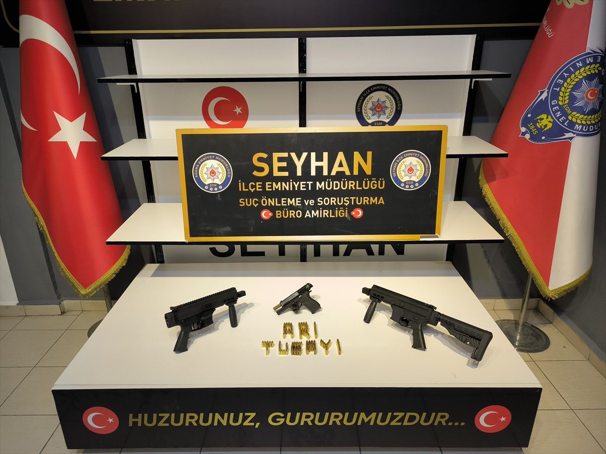 Adana\'da ruhsatsız silah ve uyuşturucu operasyonu