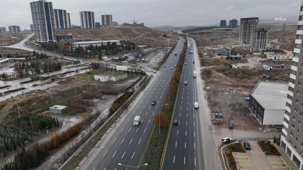 Ankara Büyükşehir Belediyesi, İstanbul Yolu-Eryaman Bağlantı Kavşağı İçin Çalışmalarını Tamamladı