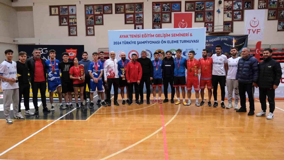 Ayak Tenisi Eğitim Gelişim Semineri ve Turnuvası Alanya\'da Gerçekleştirildi