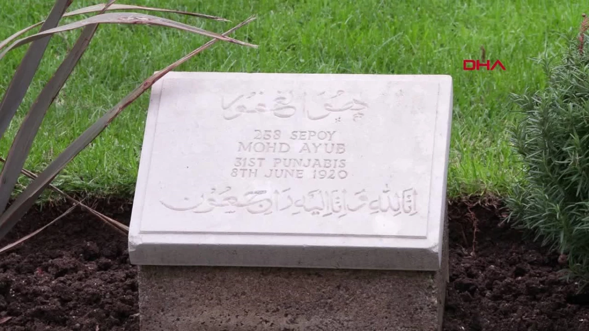 Birinci Dünya Savaşı\'nda hayatını kaybeden Hint askerleri anıldı