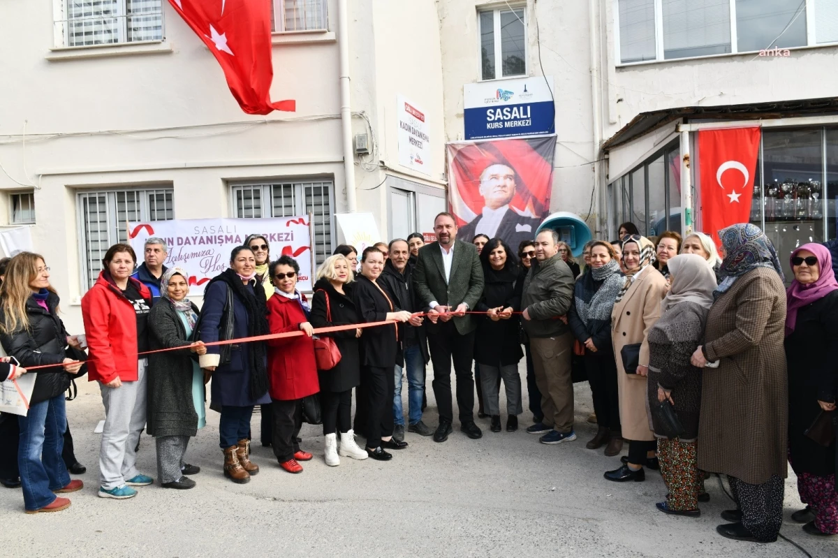 Çiğli Belediyesi, Sasalı Mahallesi\'nde Kadın Dayanışma Merkezi açtı
