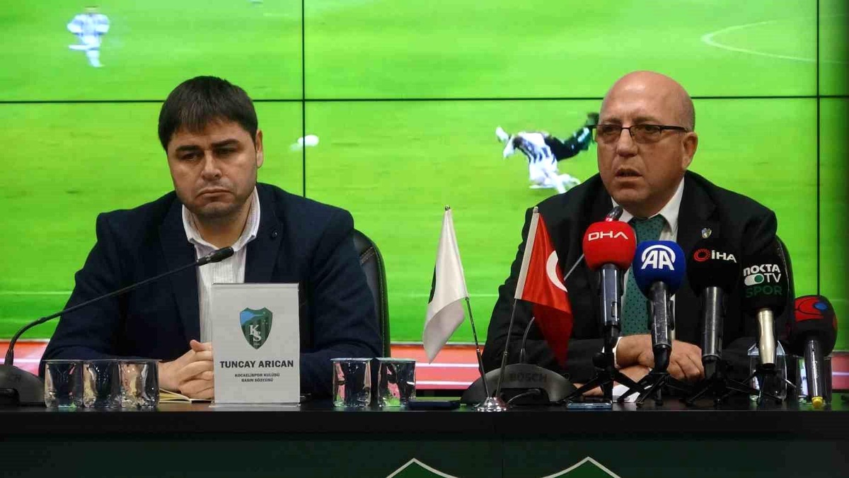 Kocaelispor Başkanı Engin Koyun, Hakem Hatalarıyla İlgili Tepkisini Dile Getirdi