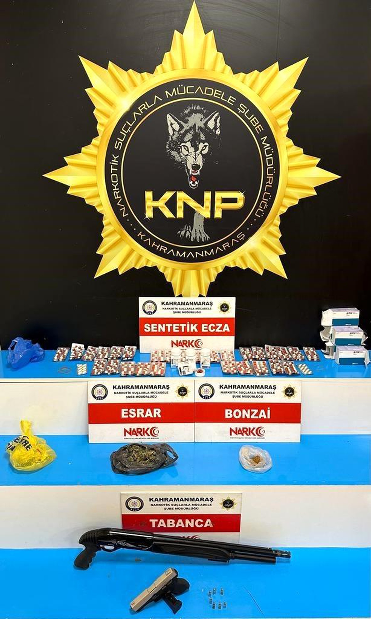 Kahramanmaraş\'ta düzenlenen operasyonlarda 66 kişi tutuklandı