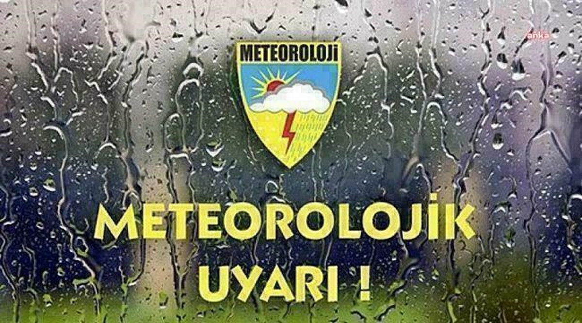 Meteoroloji\'den İzmir, Aydın, Manisa, Muğla ve Balıkesir\'e sağanak yağış uyarısı