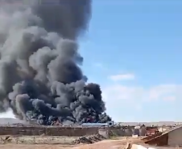 MİT, terör örgütünün karargah olarak kullandığı Kobani'deki Lafarge  fabrikasını bombaladı - Son Dakika