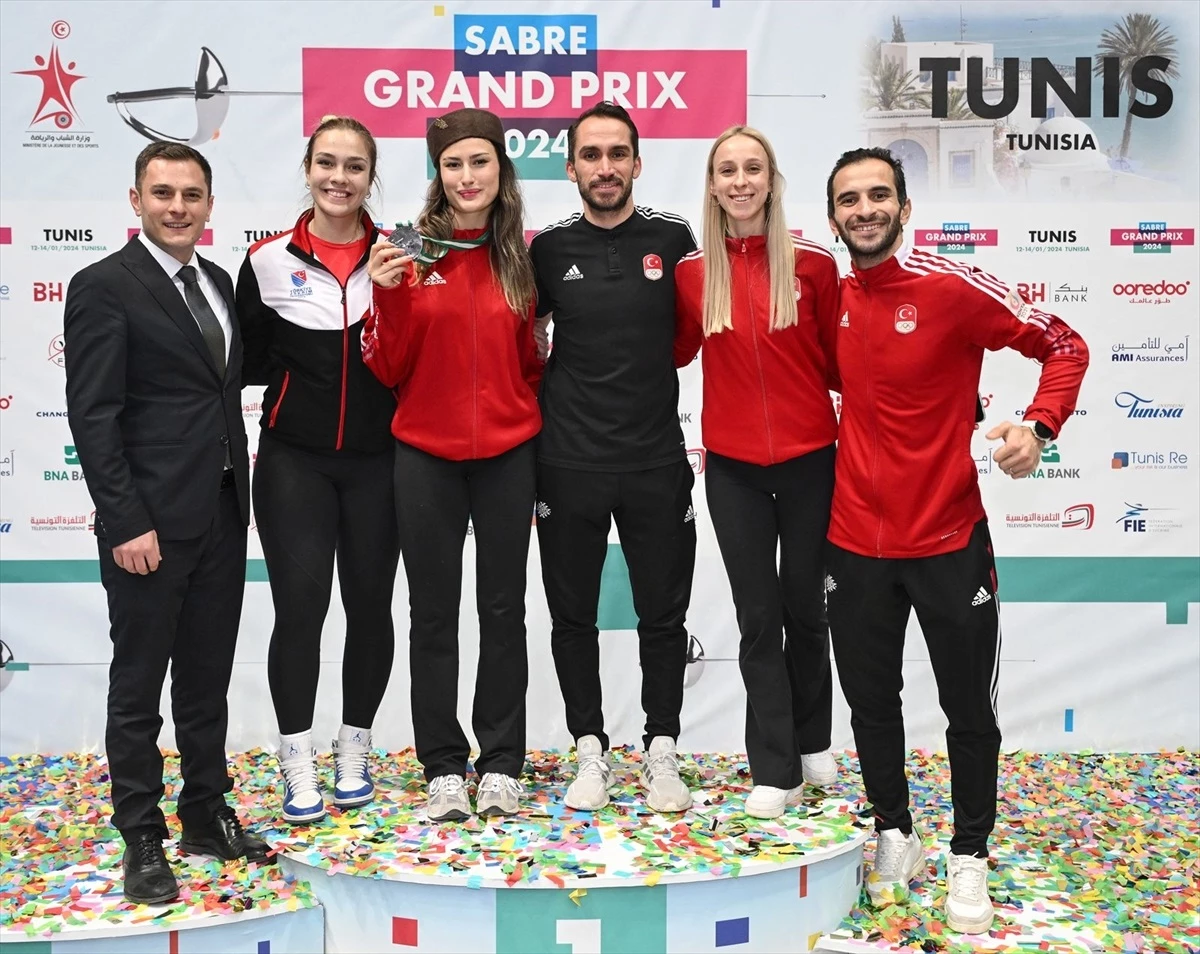 Nisanur Erbil, Tunus Kılıç Grand Prix\'sinde gümüş madalya kazandı