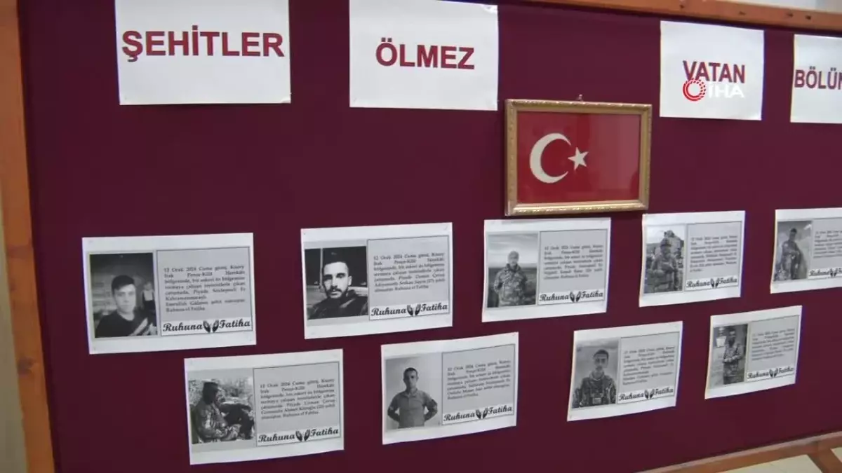 Şehitler için okullarda bir dakikalık saygı duruşunda bulunuldu