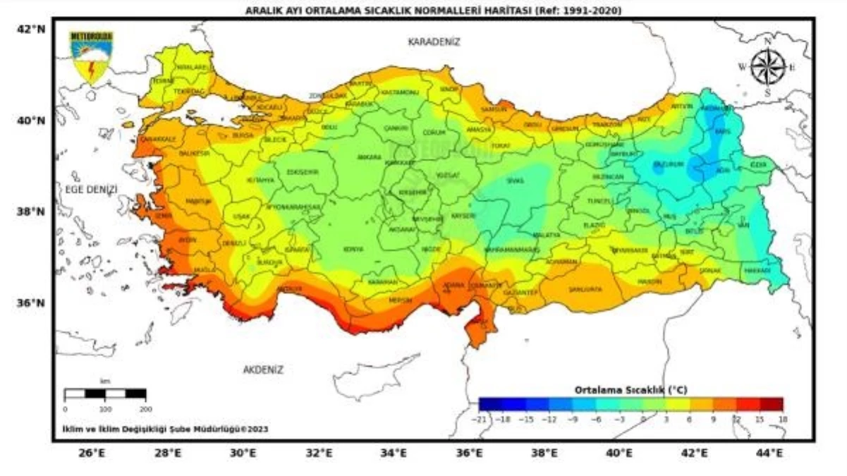 2023 Aralık Ayı Türkiye\'de Son 53 Yılın En Sıcak Aralık Ayı Olarak Kaydedildi