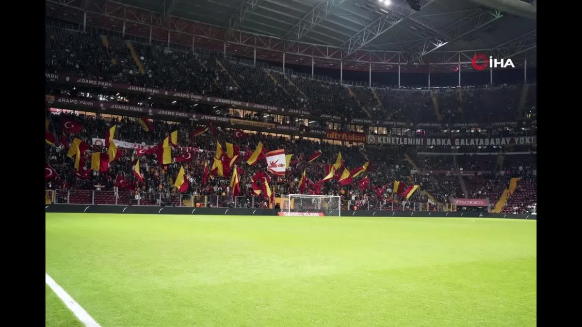 Trendyol Süper Lig: Galatasaray 1 - Kayserispor 0 (İlk yarı)