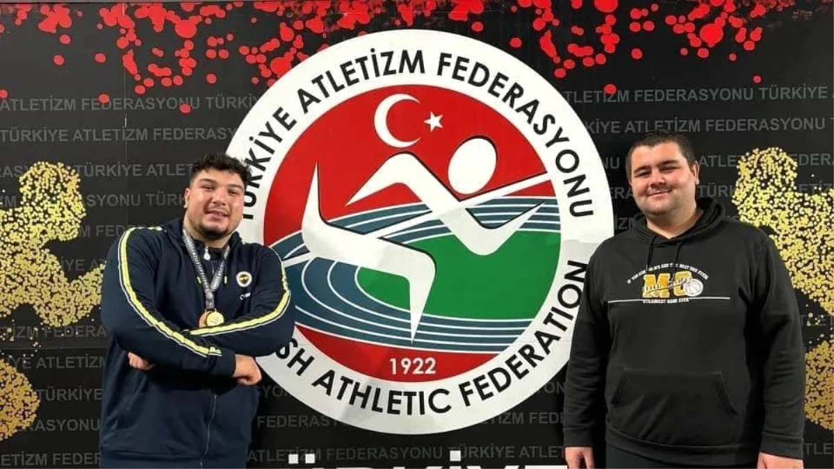 Uşaklı sporcu Ali Peker, U20 Türkiye Salon Atletizmde Türkiye şampiyonu oldu