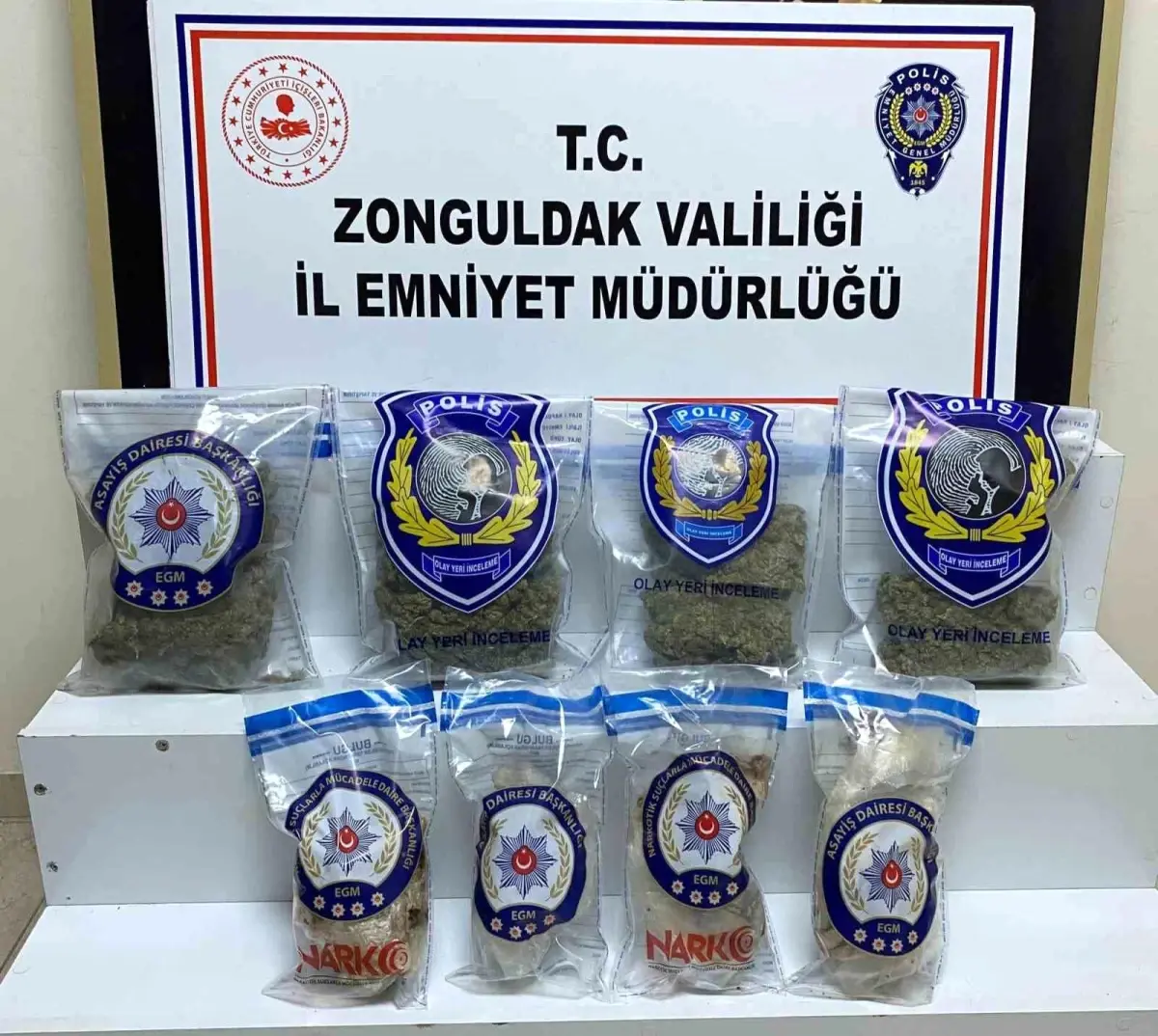 Zonguldak Emniyet Müdürlüğü Operasyon Gerçekleştirdi