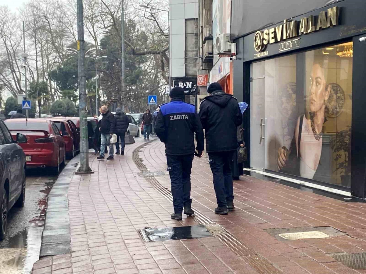 Zonguldak Belediyesi Zabıta Ekipleri Denetimlerine Devam Ediyor