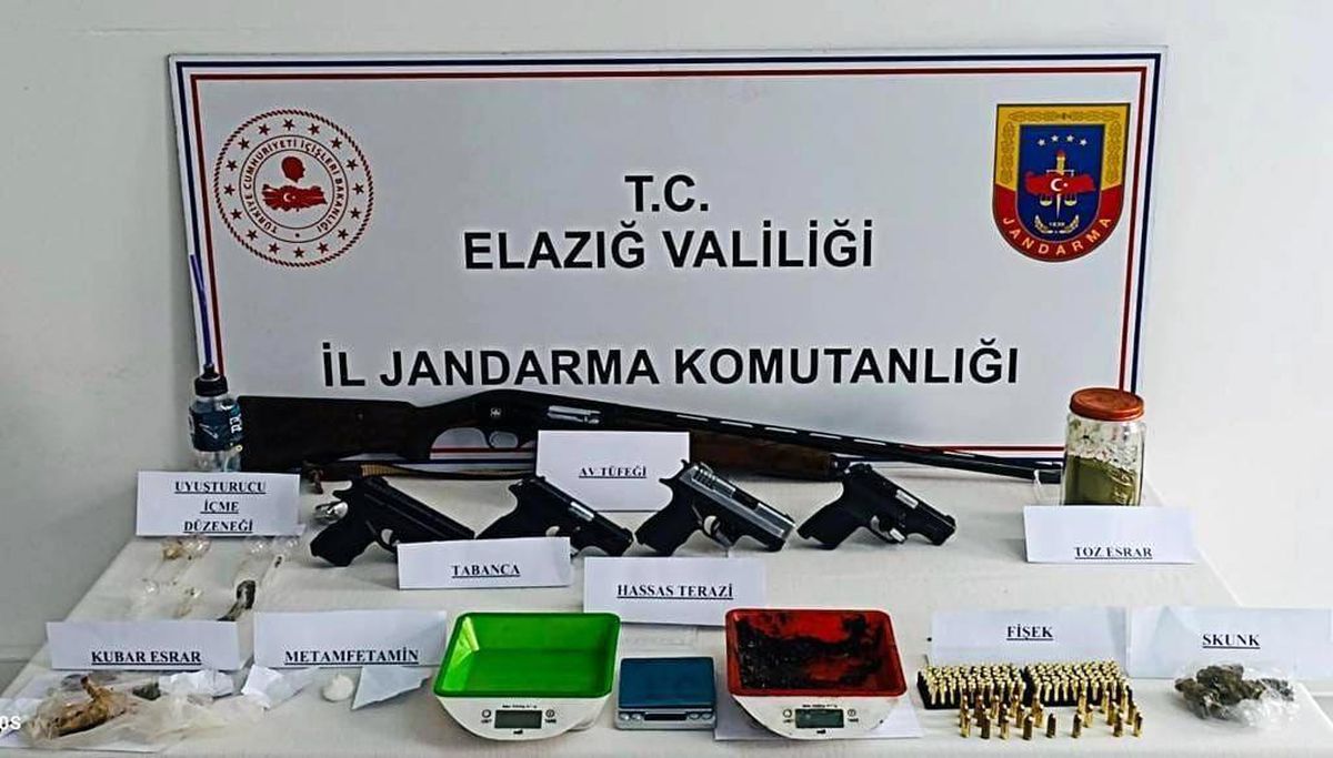 Elazığ\'da Uyuşturucu Operasyonu: 7 Şüpheli Yakalandı, 21 Kişiye İşlem Yapıldı