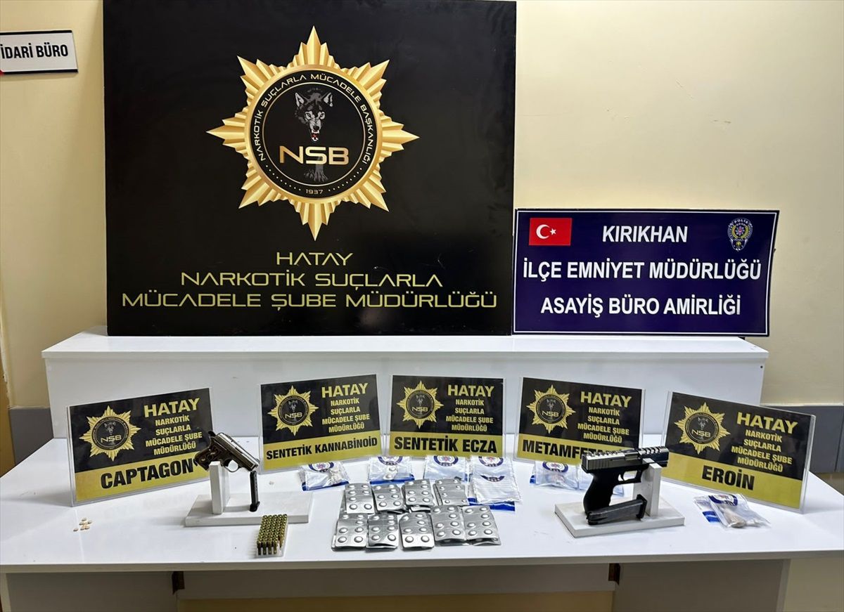 Hatay\'da çeşitli suçlara karışan 10 şüpheli tutuklandı