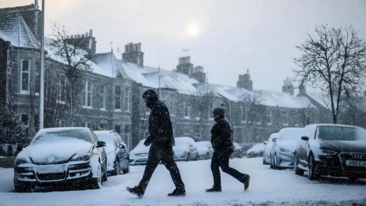 İngiltere\'de Kuzey Kutbu\'ndan Gelen Soğuk Hava Dalgası