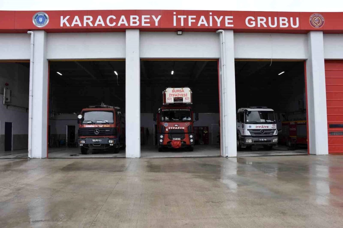 Karacabey\'de Yeni İtfaiye Tesisi Hizmete Açıldı