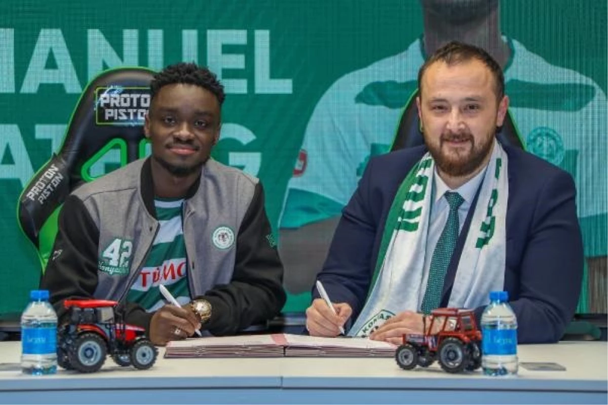 Konyaspor, Emmanuel Boateng ile sözleşme imzaladı