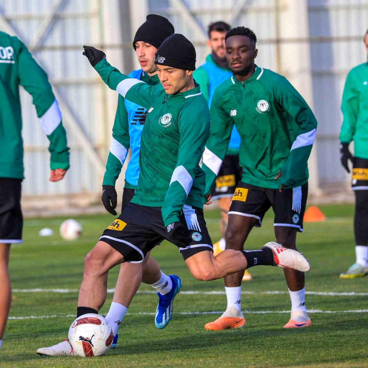 Konyaspor, Ziraat Türkiye Kupası maçı için hazırlıklarını sürdürüyor